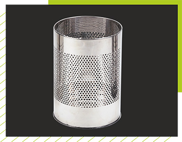 Perforated Dust Bin Big